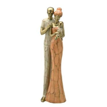 Imagem de Escultura Enfeite Familia Africana Sala Mesa Luxo Escritorio - Espress