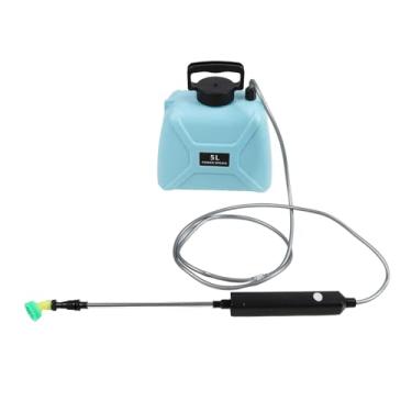 Imagem de Pulverizador de Bomba, Pulverizador Potente Alimentado por Bateria de 5L Pulverizadores Elétricos Em Gramado e Jardim Pulverizador de Jardim Tipo Ombro Com Varinha Telescópica