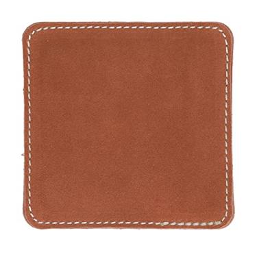 Imagem de Pano para taco de bilhar e limpador e polidor para tacos de sinuca para tacos de sinuca Limpa o suor e a sujeira O material de couro prolonga a vida útil e melhora a sensação tátil (Café)