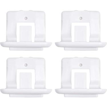 Imagem de BlueStars WD12X10304 Tampa deslizante superior para lava-louças - Compatível com máquinas de lavar louça GE Kenmore Hotpoint - substitui AP4484666 WD12X344 WD30X97 PS2370502 1556527 - pacote com 4