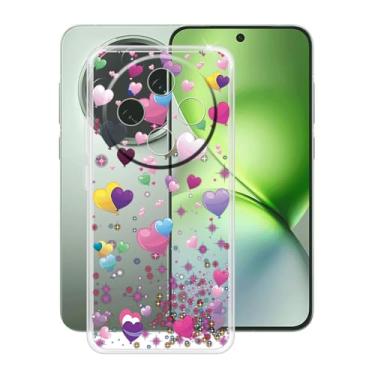 Imagem de HGJTFANY Capa de celular para Vivo X200 Pro Mini (16 cm), capa de silicone macio transparente à prova de choque [ultrafina] [antiamarelamento] Capa amortecedora flexível de TPU para Vivo X200 Pro Mini
