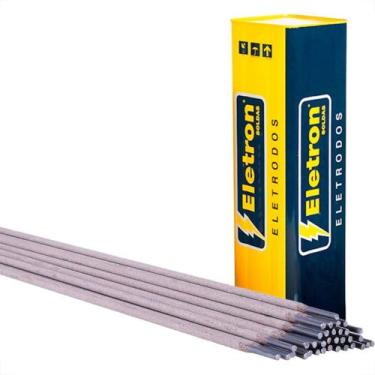 Imagem de Eletrodo Eletron Carbono E-6013 - 3,25Mm - Lata - Kit C/20 Kilos