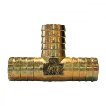 Imagem de Emenda Mangueira De Ar Garden Zamac Te   3/4'' 10164E, Zamac é uma lig