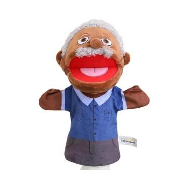 Imagem de Fantoches de Mão de Pelúcia para Crianças (28-33cm) - Ideal para Brinc