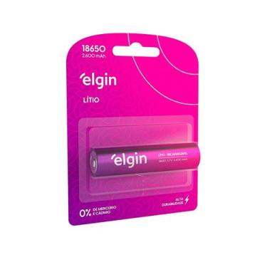Imagem de Bateria 18650 2600 Elgin