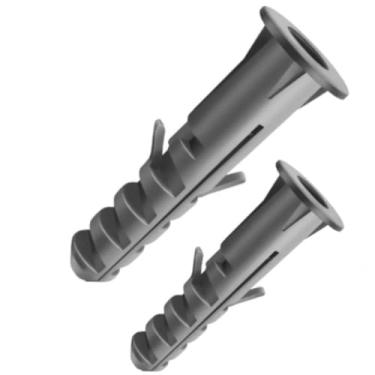 Imagem de Kit Bucha Plástica com Aba Goma 6mm 50 Peças