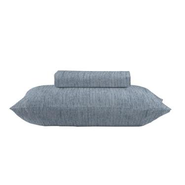 Imagem de Camesa by Gato Panda Jogo de Cama Solteiro Casal Queen Super Cotton, 2 ou 3 Peças, 100% Algodão, Lençol com Elástico e Fronha (Solteiro, Vine)