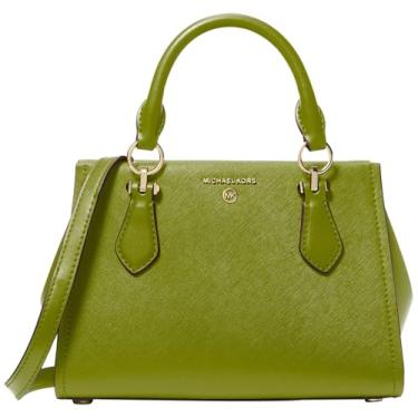Imagem de Michael Kors Bolsa transversal pequena Marilyn, Verde prado, One Size