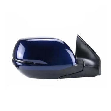 Imagem de Acessórios para carro compatíveis com Honda CRV CR-V 2017 2018 2019 2020 2021 Conjuntos de espelho retrovisor externo para porta automática 5/8 pinos(5pin Right Blue)