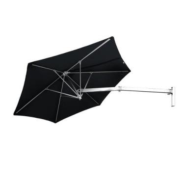 Imagem de Ombrelone De Parede 2,40m de Diâmetro Em Alumínio Guarda-Sol Persianet