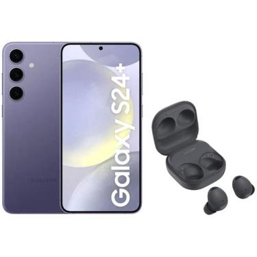 Imagem de Smartphone Samsung Galaxy S24+ 256GB Cinza  - 5G + Fone de Ouvido Espo