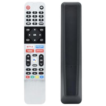 Imagem de XINFUTE Novo 539C-268939-W010-C adequado para controle remoto Philco Skyworth Voice Smart TV Netflix