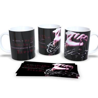 Imagem de Canecas Evangélicas Personalizadas Fé e Inspiração em Cada Gole