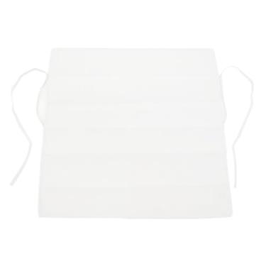 Imagem de Avental de comprimento total profissional aprovado pelo chef, sem bolsos | Alça ajustável na cintura e resistente à água para funcionários de cozinha de cozinheiro de cozinheiro | 43 cm L x 86 cm P,