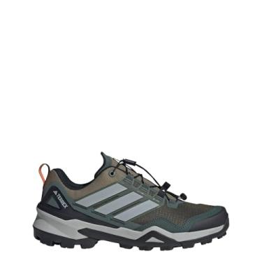 Imagem de adidas Tênis masculino Terrex Skychaser para caminhada, Olive Strata/Cinza/Preto, 41