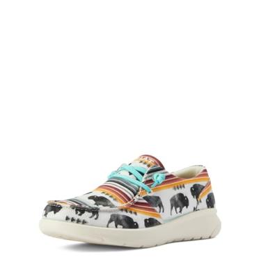 Imagem de ARIAT Hilo Tênis feminino sem cadarço, Estampa de búfalo, 40