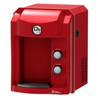 Imagem de Purificador Top Life Health Energy Alcalina Vermelho 220V