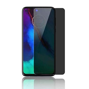 Imagem de UPONEW Protetor de tela de vidro de privacidade para Motorola Moto G Stylus 2020 – [Pacote com 2] Protetor de tela de vidro temperado antiespião para Motorola Moto G Stylus 2020 [sem bolhas