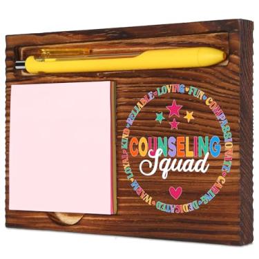 Imagem de Organizador de mesa de esquadrão de aconselhamento com caneta, presente para conselheiros de profissionais de saúde mental e equipes de apoio, presente de agradecimento para mesa da semana nacional de