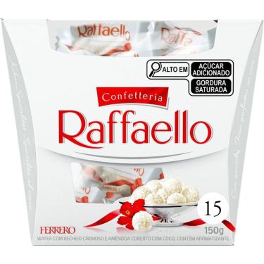 Imagem de Raffaello com 15 unidades 150g