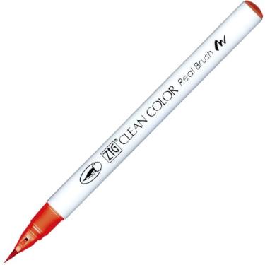 Imagem de CANETA ZIG PEN REAL BRUSH CADMIUM RED RB 6000AT 209