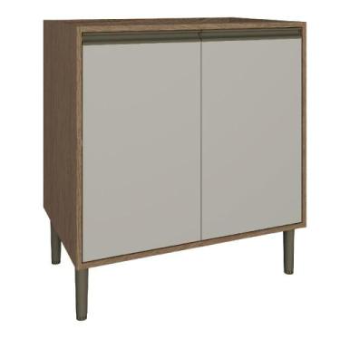 Imagem de Módulo Inferior Cozinha Vitoria 02 Porta 60cm - Móveis Rimo