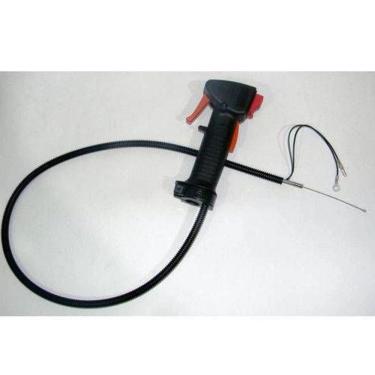 Imagem de Kit Acelerador Com Guidão Roçadeira A Gasolina + Cinto Duplo