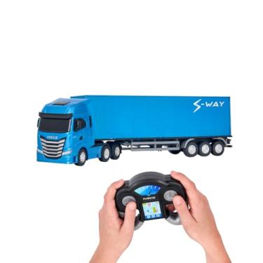 Imagem de usual brinquedo -Iveco s-way bau controle remoto (caminhão)