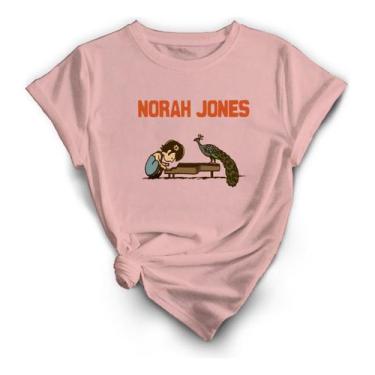 Imagem de Camiseta Frase Estampa Cantora Norah Jones, Referencia Show - Lobo Set