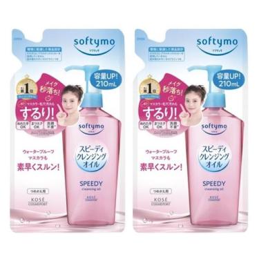 Imagem de Refil de limpeza Softymo Speedy Kose 420ml, pacote com 2 unidades - Ma