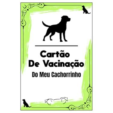 Imagem de Caderneta Cartão de Vacinação para Cachorro Personalizado, Modelo Compacto, Controle de Banho e Cuidados, Multicolorido (Verde-Limão)