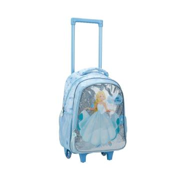 Imagem de Mochila De Rodinhas Escolar Go Kids Princesa De Gelo 20l Isibras