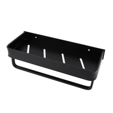 Imagem de Prateleira de Armazenamento do Banheiro, Prateleiras Flutuantes Montadas na Parede Alumínio Espacial Versátil para Casa (Sem gancho)