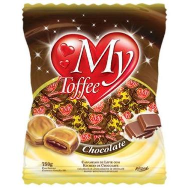 Imagem de Bala Riclan My Toffee Leite Chocolate 500g