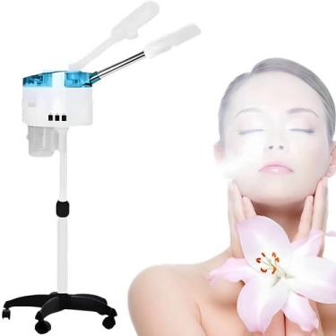 Imagem de Vaporizador Vapor Elétrico Portátil Névoa Facial e Capilar Ozonioterap