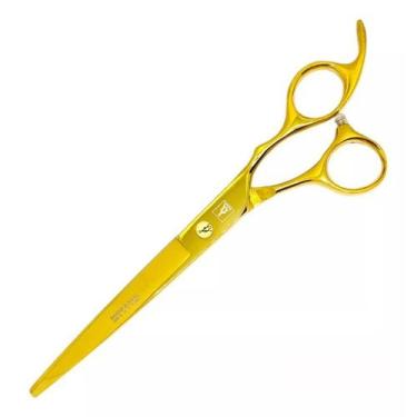 Imagem de Tesoura Profissional Fio Navalha 6.0 - Mofashi, Dourado