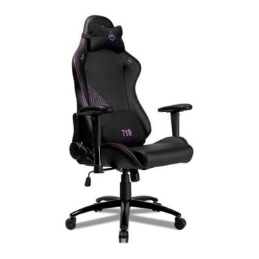 Imagem de Cadeira Gamer Mancer Tyr Purple Edition | Espuma Moldada | Preta e Roxa | MCR-TYR-PRP01