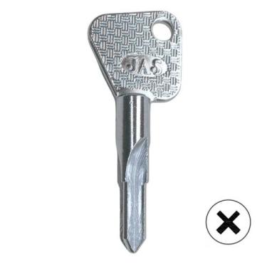 Imagem de Chave Yale Tetra Franzmar X Fechadura Vidro Niquelada - Marca