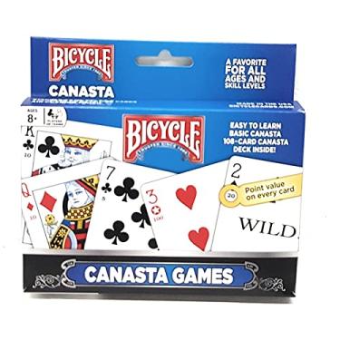 Imagem de Bicycle Pacote com 2 Jogos de Cartas Canasta Padrão
