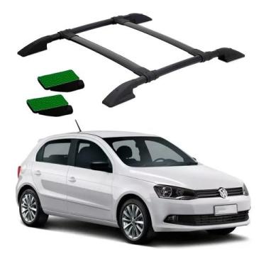 Imagem de Bagageiro Gol G5 G6 Preto Colado - SOLAR