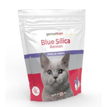 Imagem de Areia Higiênica para Gato com Cristais de Sílica e Cristais Azuis Anti