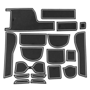 Imagem de Honda Jazz Fit 2014-2019 Tapete De Borracha Antiderrapante Para Porta 