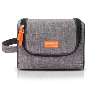 Imagem de Necessaire Viagem Grande Bolsa com Gancho Organizador Academia Escola 