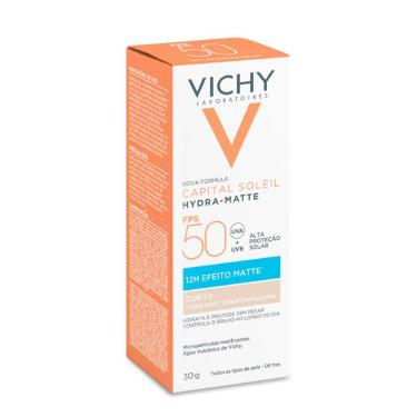 Imagem de Vichy Capital Soleil Hydra-Matte FPS 50 Cor 1.0 com 30g