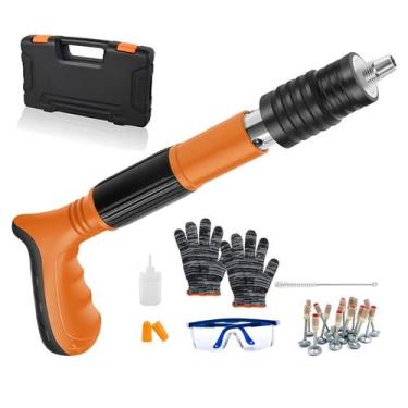 Imagem de Pistola de Fixaçao Finca Pino Prego Rebitadeira Açao Direta EPI Gesso 