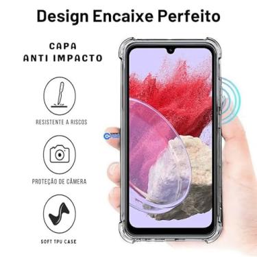 Imagem de Capinha Galaxy M34 Anti Shock Tpu Silicone Capa Slim Anti Impacto Alta Proteção