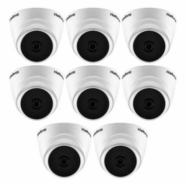 Imagem de Kit 8 Câmeras Intelbras VHD 1120 Dome G7 HD 720p, Lente 2.8mm, Visão N