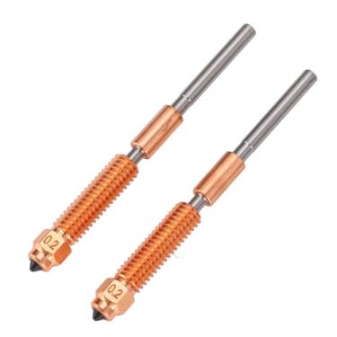Imagem de Zerodis Kit de Bocal de Troca Rápida Alto Fluxo de Fluxo de 0,2 Mm para a Impressora 3D K1C, Adequada para Vários Consumíveis, Impressão de Alta Velocidade, Material de Aço/cucrzr Endurecido