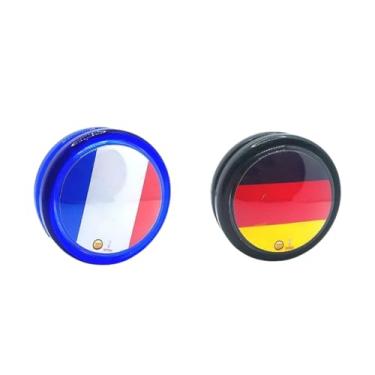 Imagem de Yo-Yo (Ioiô) Seleções da Copa do Mundo 2022 – Kit com 2 Brinquedos Colecionáveis (França - Alemanha)