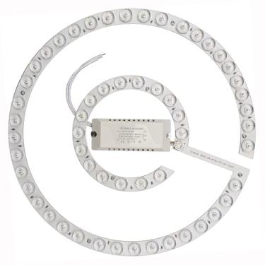 Imagem de Hyoquilex Lâmpada LED de 45W perto do teto para ventilador de montagem embutida kit de luz de reposição para painel de motor lâmpada de placa, 3CCT 3000K/4500K/6000K (45W)